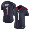 Houston Texans #1 Stefon Diggs Navy Vapor Untouchable Limited Stitched Jersey