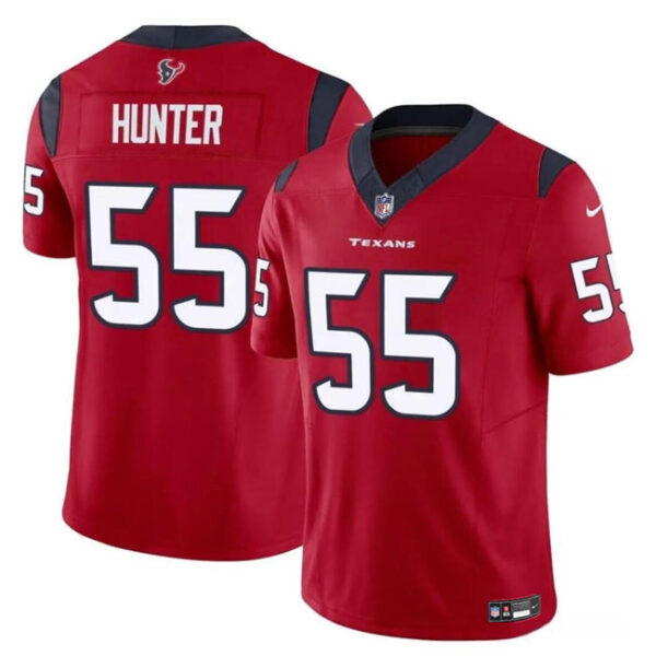 Houston Texans #55 Danielle Hunter Red 2024 FUSE Vapor Untouchable 1 Jersey