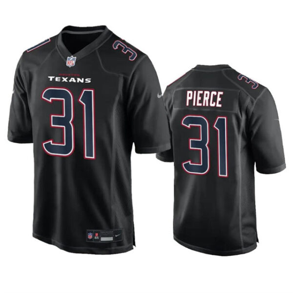 Houston Texans #31 Dameon Pierce Black Fashion Vapor Untouchable Limited Jersey