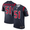 Houston Texans #51 Will Anderson Jr Legend Jersey – Navy