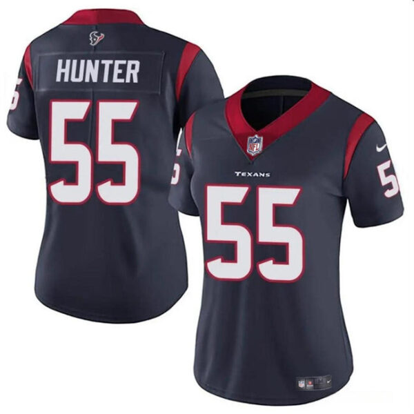 Houston Texans #55 Danielle Hunter Navy Vapor Untouchable Limited Stitched Jersey