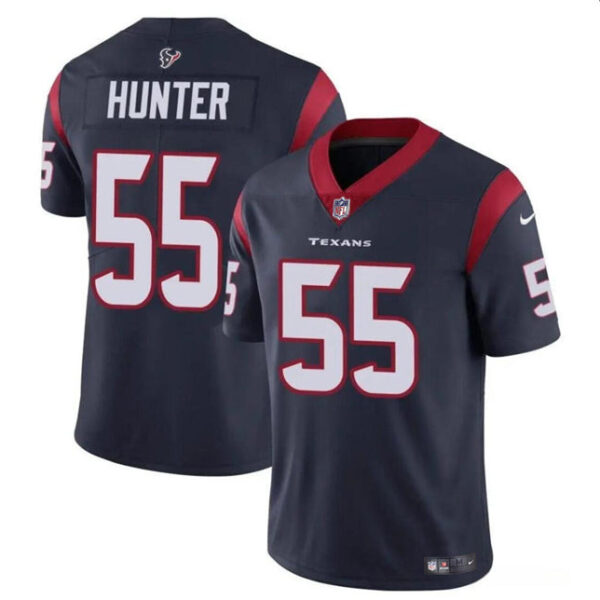 Houston Texans #55 Danielle Hunter Navy Vapor Untouchable Limited Stitched 1 Jersey