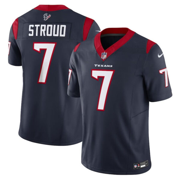 Houston Texans #7 CJ Stroud Vapor FUSE Limited Jersey – Navy