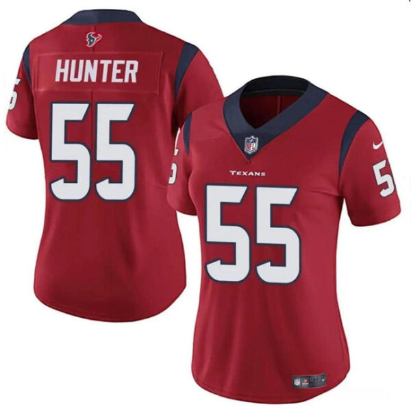 Houston Texans #55 Danielle Hunter Red Vapor Untouchable Limited Stitched Jersey