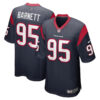 Houston Texans #95 Derek Barnett Game Jersey – Navy