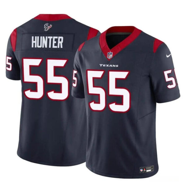 Houston Texans #55 Danielle Hunter Navy 2024 FUSE 2023 FUSE Vapor 1 Jersey