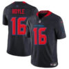Houston Texans #16 Tim Boyle Navy 2024 2Nd Alternate FUSE Vapor Stitched Football Jersey