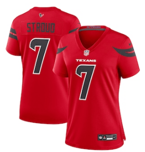 Houston Texans #7 CJ Stroud Navy 2024 2Nd Alternate FUSE Vapor Stitched Jersey 2