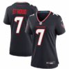 Houston Texans #7 CJ Stroud Navy 2024 2Nd Alternate FUSE Vapor Stitched Jersey 4