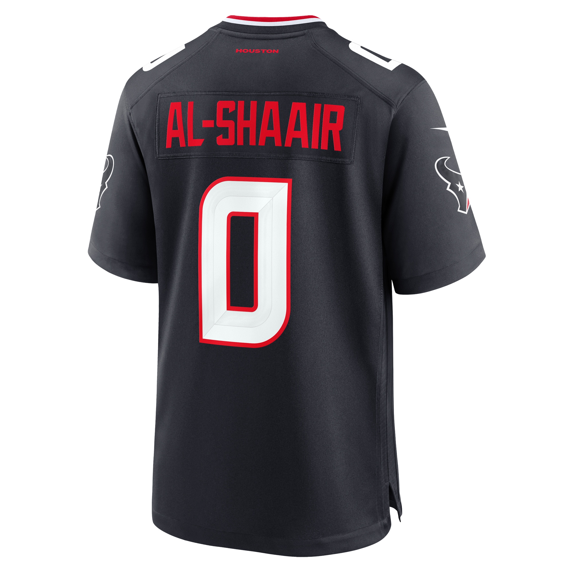Azeez Al Shaair Houston Texans Nike Team Game Jersey Navy - Image 3
