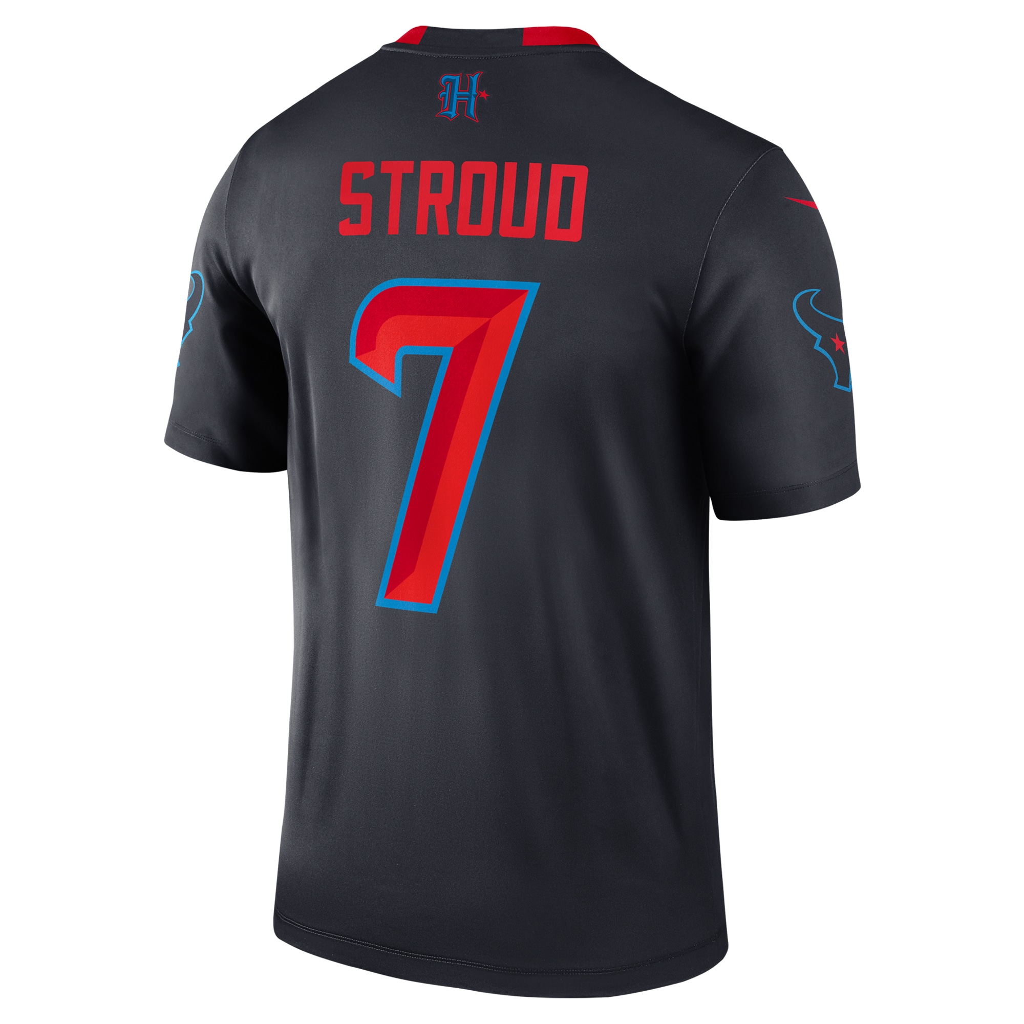 CJ Stroud Houston Texans Nike 2Nd Alternate Legend Player Performance Top Navy - Image 3