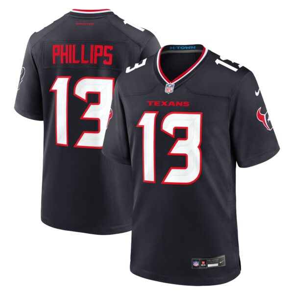 Delshawn Phillips Houston Texans Nike Team Game Jersey Navy