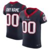 Houston Texans Nike Vapor FUSE Elite Custom Jersey Navy