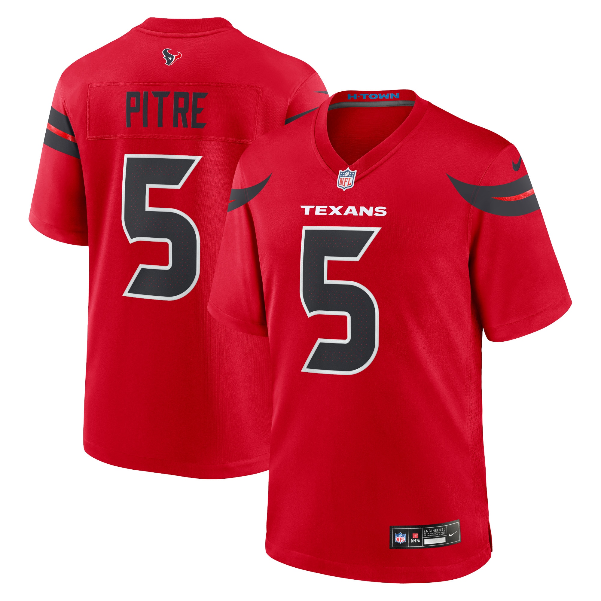 Jalen Pitre Houston Texans Nike Alternate Game Jersey Red