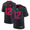 Nico Collins Houston Texans Nike 2Nd Alternate Game Jersey Navy
