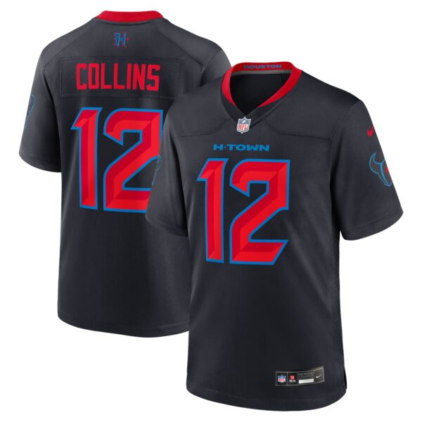 Nico Collins Houston Texans Nike 2Nd Alternate Game Jersey Navy