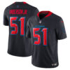 Will Anderson Jr Houston Texans Nike 2Nd Alternate Vapor FUSE Limited Jersey Navy