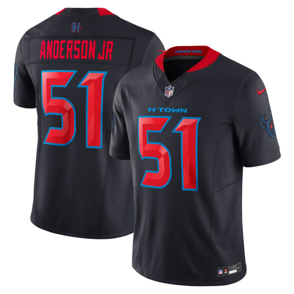 Will Anderson Jr Houston Texans Nike 2Nd Alternate Vapor FUSE Limited Jersey Navy