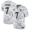 Houston Texans #7 CJ Stroud Arctic Camo 2024 FUSE Salute To Service Limited Football Stitched Jersey