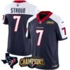 Men’s Houston Texans 2023 AFC South Champions Patch Vapor Jersey – All Stitched – Alternate – C.J. Stroud