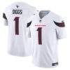 Men’s Houston Texans 2024 Vapor Limited Jersey – All Stitched – White – Stefon Diggs