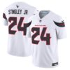 Men’s Houston Texans 2024 Vapor Limited Jersey – All Stitched – White – Derek Stingley Jr.