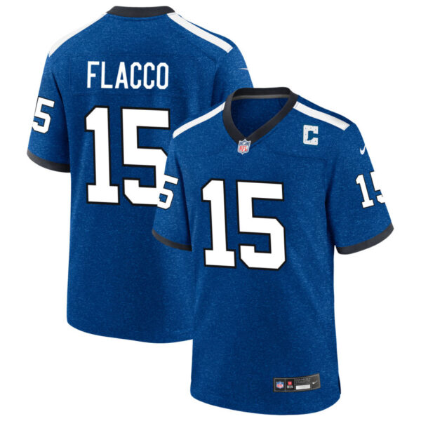 Indianapolis Colts #15 Joe Flacco 4 Jersey