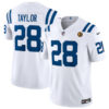 Indianapolis Colts #28 Jonathan Taylor White 2023 FUSE With John Madden Jersey