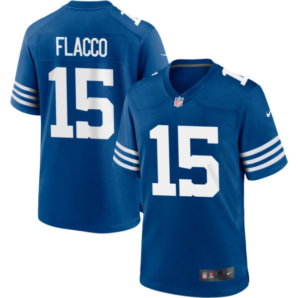 Indianapolis Colts #15 Joe Flacco 3 Jersey