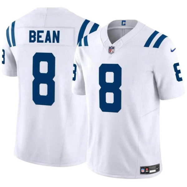 Indianapolis Colts #8 Jason Bean White Vapor Untouchable Limited Stitched Jersey
