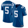 Indianapolis Colts #5 Anthony Richardson Blue 2023 FUSE Vapor Jersey