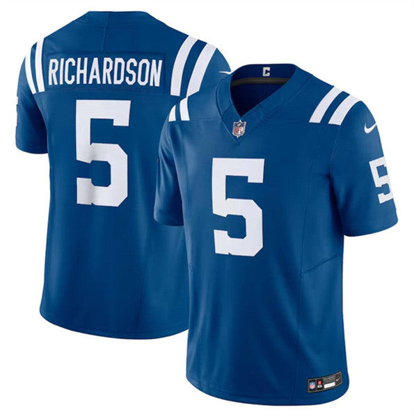Indianapolis Colts #5 Anthony Richardson Blue 2023 FUSE Vapor Jersey