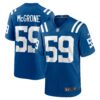 Cameron Mcgrone Indianapolis Colts Nike Team Game Jersey Royal