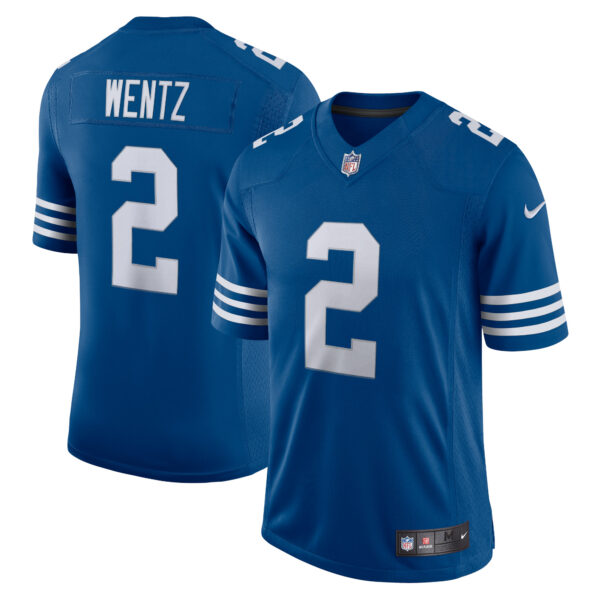 Carson Wentz Indianapolis Colts Nike Alternate Vapor Limited Jersey Royal