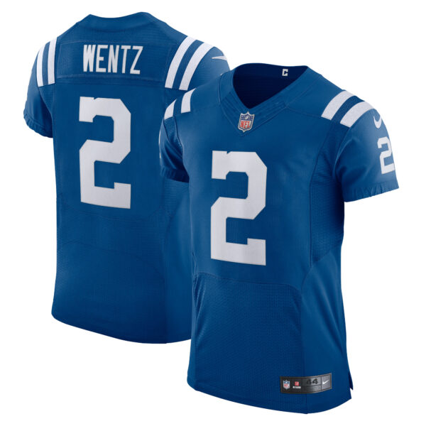 Carson Wentz Indianapolis Colts Nike Vapor Elite Player Jersey Royal