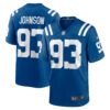 Eric Johnson Indianapolis Colts Nike Player Game Jersey Royal
