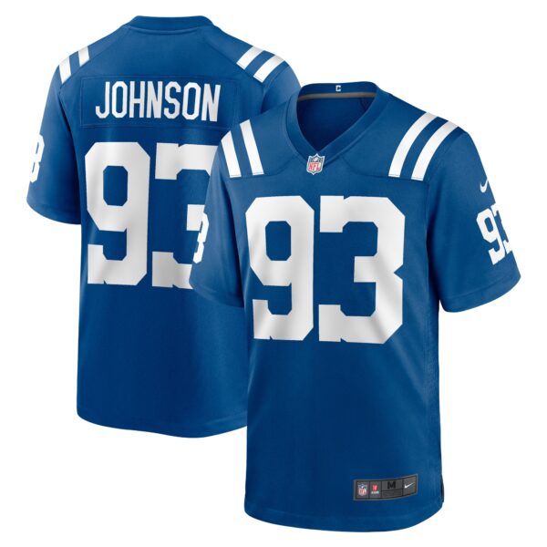 Eric Johnson Indianapolis Colts Nike Player Game Jersey Royal