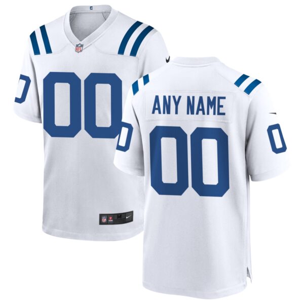 Indianapolis Colts Nike Custom Game Jersey White