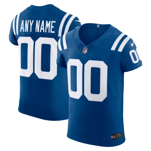Indianapolis Colts Nike Vapor FUSE Elite Custom Jersey Royal