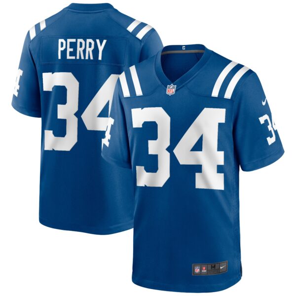 Joe Perry Indianapolis Colts Nike Game Retired Player Jersey Royal