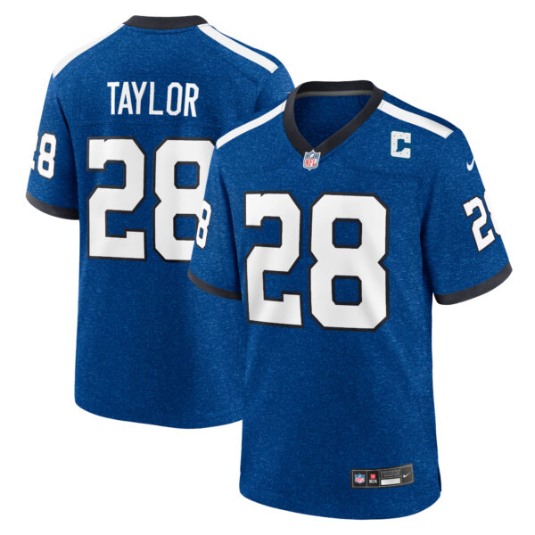 Jonathan Taylor Indianapolis Colts Nike Indiana Nights Alternate Game Jersey Royal
