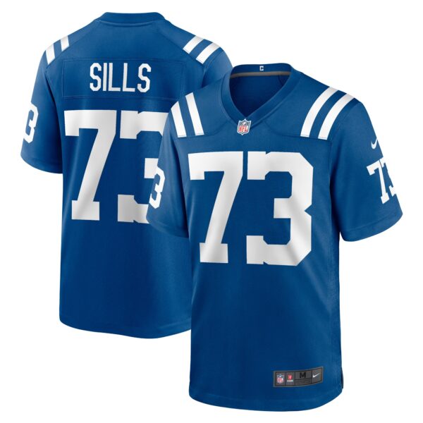 Josh Sills Indianapolis Colts Nike Team Game Jersey Royal