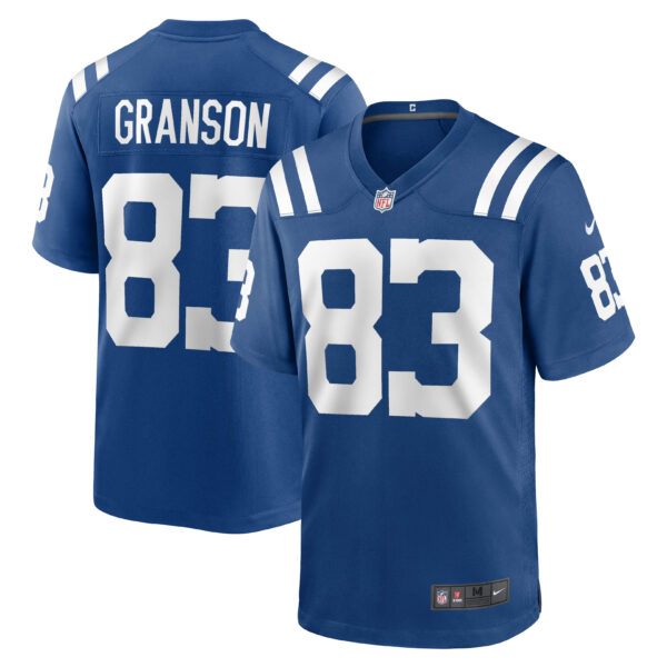 Kylen Granson Indianapolis Colts Nike Game Jersey Royal