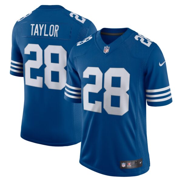 Mens Nike Jonathan Taylor Royal Indianapolis Colts Alternate Vapor Limited Jersey