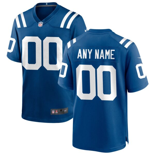Nike Indianapolis Colts Custom Game Jersey Royal