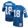 Peyton Manning Indianapolis Colts 1998 Mitchell Ness Authentic Throwback Retired Player Jersey Royal