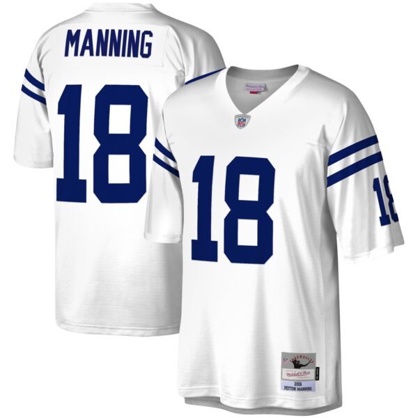 Peyton Manning Indianapolis Colts Mitchell Ness Legacy Replica Jersey White