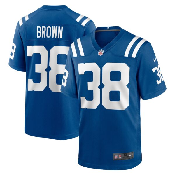 Pharaoh Brown Indianapolis Colts Nike Game Player Jersey Royal
