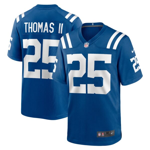 Rodney Thomas II Indianapolis Colts Nike Game Player Jersey Royal