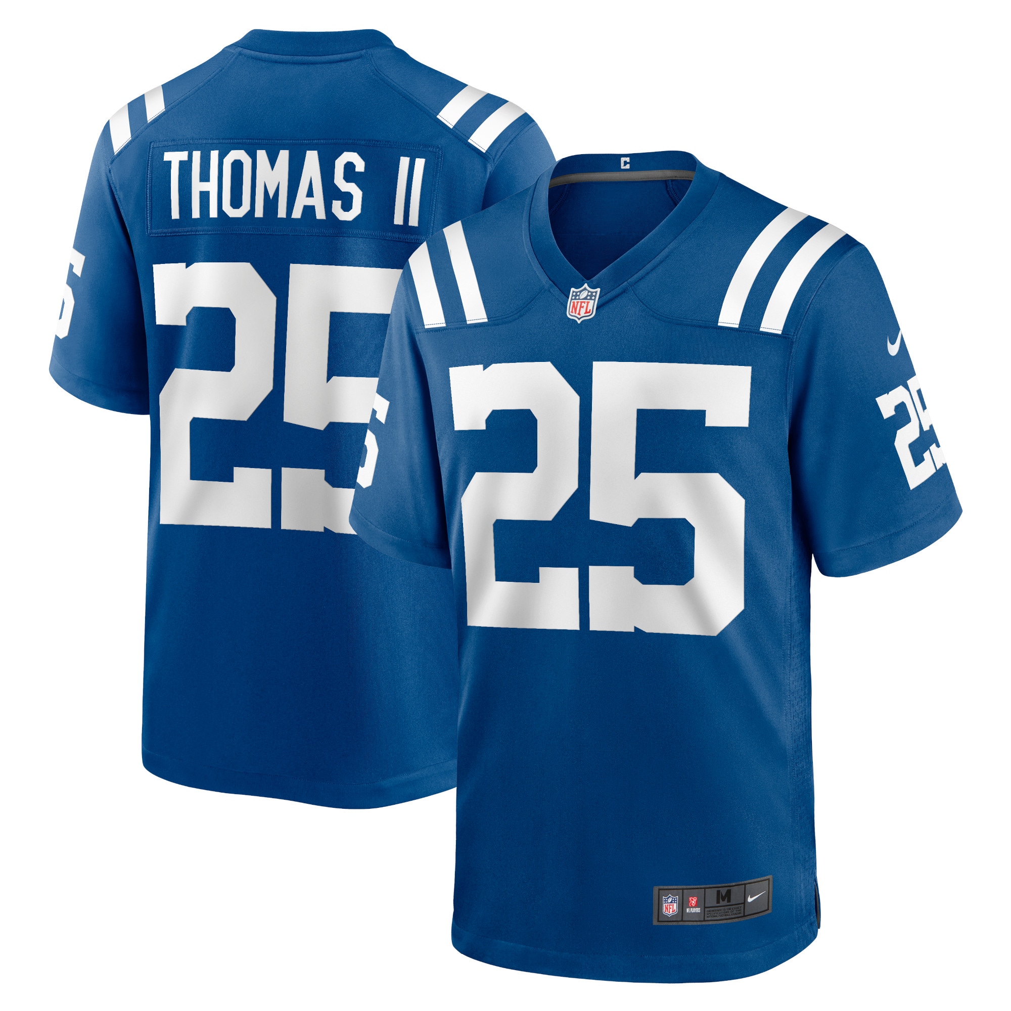 Rodney Thomas II Indianapolis Colts Nike Game Player Jersey Royal